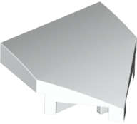 Lego (N) ~ Wedge 2 x 2 x 2/3 Pointed ~ [White]