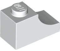 Lego (N) ~ Arch 1 x 2 Inverted ~ [White]