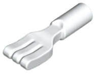 Lego (N) ~ Minifigure Utensil Fork ~ [White]