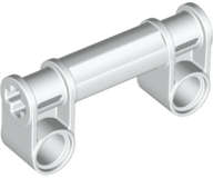 Lego (N) ~ Technic Axle and Pin Connector Perpendicular Double with Axle Connector 2L ~ [White]