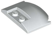 Lego (N) ~ Wedge 3 x 4 x 2/3 Triple Curved ~ [White]