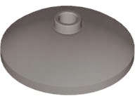 Lego (U) ~ Dish 3 x 3 Inverted (Radar) ~ [Dark Gray]