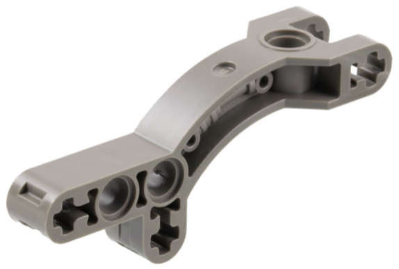 Lego (U) ~ Bionicle Rahkshi Chest Section ~ [Dark Gray]