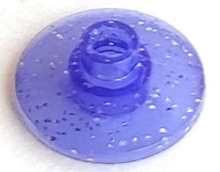 Lego (N) ~ Dish 2 x 2 Inverted (Radar) ~ [Glitter Trans-Purple]