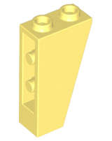 Lego (N) ~ Slope Inverted 75 2 x 1 x 3 ~ [Bright Light Yellow]