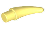 Lego (N) ~ Barb / Claw / Horn / Tooth - Small ~ [Bright Light Yellow]