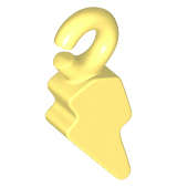 Lego (N) ~ Charm Lightning Bolt ~ [Bright Light Yellow]