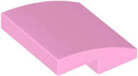 Lego (N) ~ Slope Curved 2 x 2 x 2/3 ~ [Bright Pink]