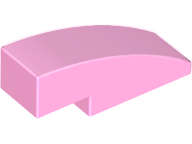 Lego (N) ~ Slope Curved 3 x 1 ~ [Bright Pink]