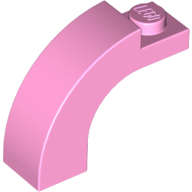 Lego (N) ~ Arch 1 x 3 x 2 Curved Top ~ [Bright Pink]