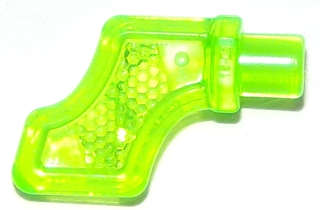 Lego (N) ~ Minifigure Helmet Wing ~ [Trans-Bright Green]