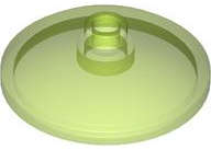 Lego (N) ~ Dish 3 x 3 Inverted (Radar) ~ [Trans-Bright Green]
