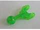 Lego (N) ~ Hero Factory Arm / Leg with Ball Joint on Axle and Ball Socket Sho ~ [Trans-Bright Green]