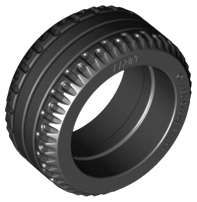 Lego (N) ~ Tire 21 x 9.9 ~ [Black]