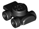 Lego (N) ~ Minifigure Footgear Roller Skate ~ [Black]