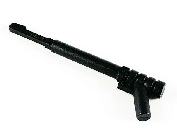 Lego (U) ~ Minifigure Weapon Spear Gun with Squared Trigger and Thick Spear Base ~ [Black]