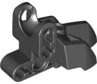 Lego (U) ~ Hero Factory Foot with Three Short Claws and Ball Joint Socket ~ [Black]
