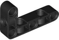 Lego (N) ~ Technic Liftarm Modified Perpendicular Holes Bent Thick L-Shape 3 x 5 ~ [Black]