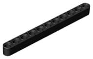 Lego (N) ~ Technic Liftarm Thick 1 x 11 ~ [Black]