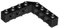 Lego Used - Technic Brick 5 x 5 Right Angle (1 x 4 - 1 x 4)~ [Black]