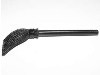 Lego (U) ~ Minifigure Utensil Broom ~ [Black]