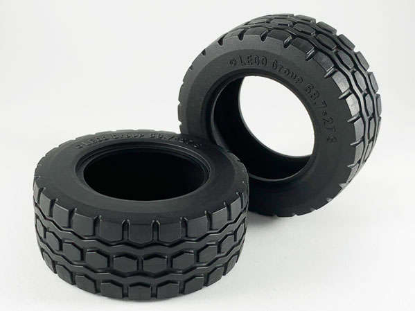 Lego (N) ~ Tire 68.7 x 27 S ~ [Black]