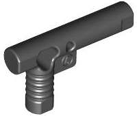 Lego (N) ~ Minifigure Utensil Hose Nozzle Elaborate ~ [Black]