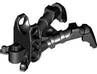 Lego (U) ~ Bionicle Foot Claw with Ball Socket ~ [Black]