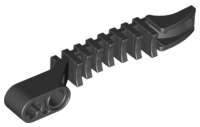 Lego (U) ~ Projectile Launcher Part Bionicle Thornax Launcher Half (Glatorian) Liftarm En ~ [Black]