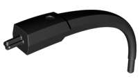 Lego (U) ~ Large Figure Tail ~ [Black]