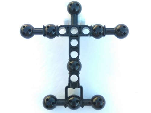Lego (U) ~ Hero Factory Torso Medium with 9 Ball Joint ~ [Black]