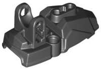 Lego (N) ~ Hero Factory Foot with Ball Socket ~ [Black]