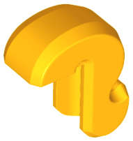 Lego (N) ~ Cat Tail ~ [Bright Light Orange]