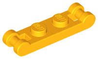 Lego (N) ~ Plate Modified 1 x 2 with Bar Handles on Ends ~ [Bright Light Orange]