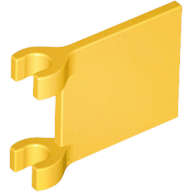 Lego (U) ~ Flag 2 x 2 Square ~ [Bright Light Orange]