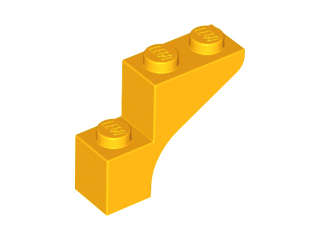 Lego (N) ~ Arch 1 x 3 x 2 ~ [Bright Light Orange]