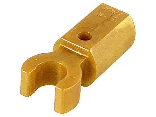 Lego (U) ~ Bar Holder with Clip ~ [Pearl Gold]