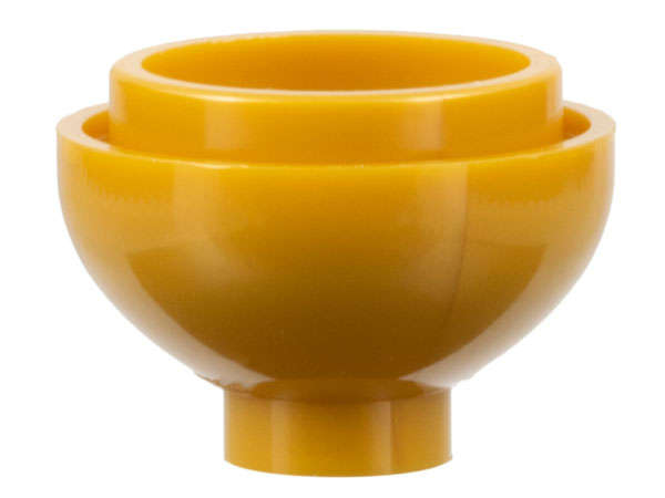 Lego (N) ~ Brick Round 2 x 2 Dome Bottom ~ [Pearl Gold]