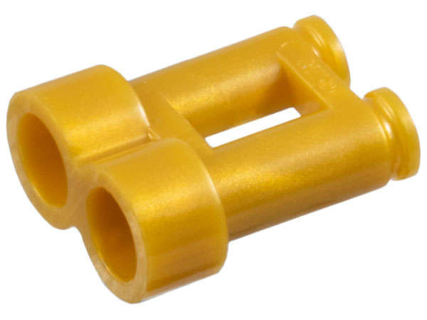 Lego (N) ~ Minifigure Utensil Binoculars Town ~ [Pearl Gold]