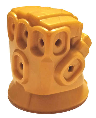 Lego (N) ~ Hand Large Minifigure Left Infinity Gauntlet ~ [Pearl Gold]