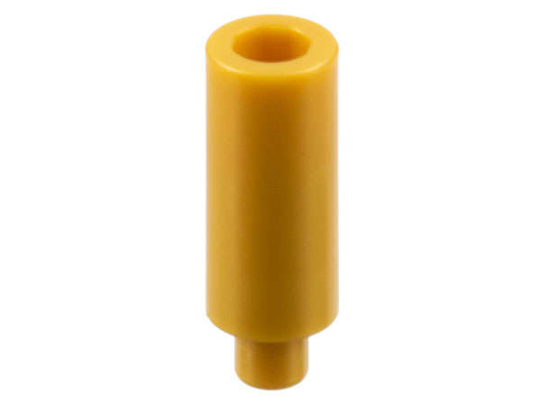 Lego (N) ~ Minifigure Utensil Candle ~ [Pearl Gold]