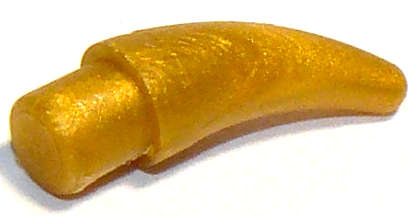 Lego (N) ~ Barb / Claw / Horn / Tooth - Small ~ [Pearl Gold]