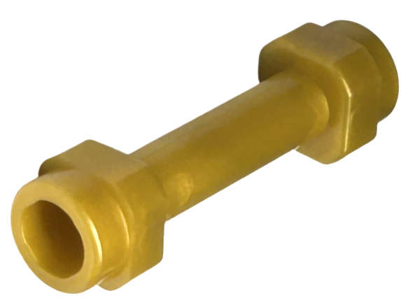 Lego (N) ~ Minifigure Weapon Hilt Smooth Extended ~ [Pearl Gold]