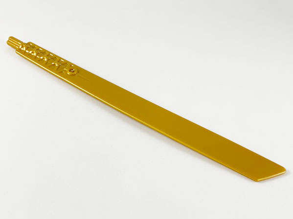 Lego NEW - Propeller 1 Blade 16L with Axle (Sword Blade)~ [Pearl Gold]