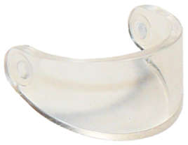 Lego (N) ~ Minifigure Visor Standard ~ [Trans-Clear]
