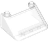 Lego (N) ~ Windscreen 3 x 4 x 1 1/3 Large Glass Surface ~ [Trans-Clear]