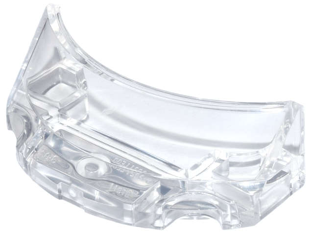Lego (N) ~ Windscreen 2 x 4 x 1 Curved ~ [Trans-Clear]