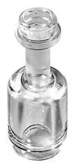 Lego (N) ~ Minifigure Utensil Bottle ~ [Trans-Clear]