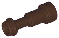 Lego (N) ~ Minifigure Utensil Telescope ~ [Dark Brown]