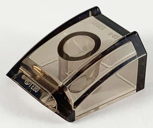 Lego (N) ~ Slope Curved 2 x 2 Lip ~ [Trans-Brown]